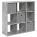 Bufet cu sertar Gri din beton 88,5 x 29 x 84,5 cm - WALTI WALTI