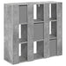 Bufet cu sertar Gri din beton 88,5 x 29 x 84,5 cm - WALTI WALTI