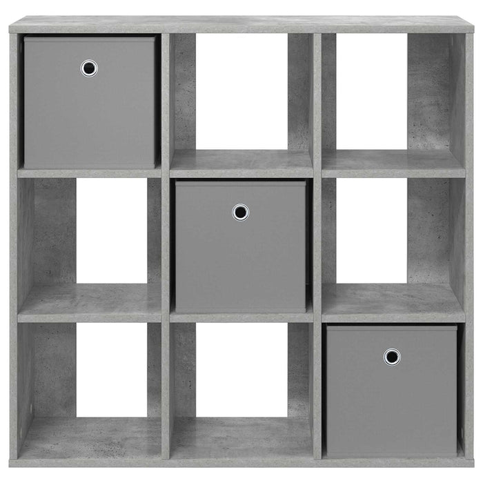 Bufet cu sertar Gri din beton 88,5 x 29 x 84,5 cm - WALTI WALTI