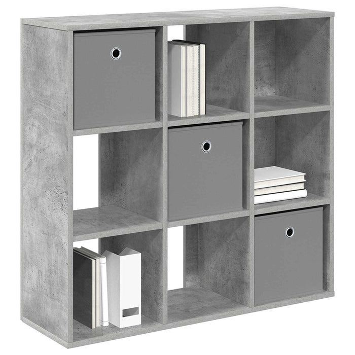 Bufet cu sertar Gri din beton 88,5 x 29 x 84,5 cm - WALTI WALTI