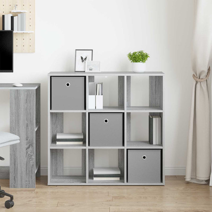 Bufet cu sertar Gri Sonoma 88,5 x 29 x 84,5 cm - WALTI WALTI