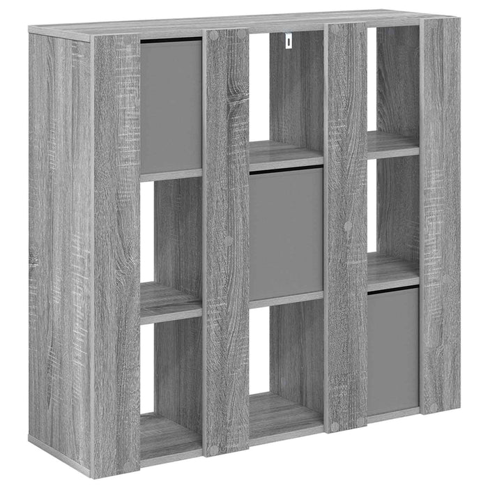 Bufet cu sertar Gri Sonoma 88,5 x 29 x 84,5 cm - WALTI WALTI