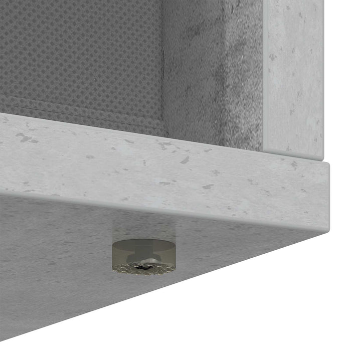 Bufet cu sertar Gri din beton 102 x 31 x 99,5 cm - WALTI WALTI