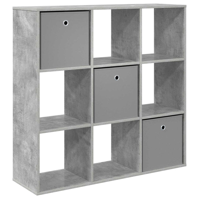Bufet cu sertar Gri din beton 102 x 31 x 99,5 cm - WALTI WALTI
