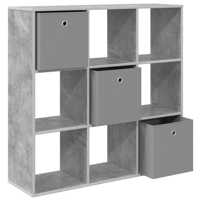 Bufet cu sertar Gri din beton 102 x 31 x 99,5 cm - WALTI WALTI