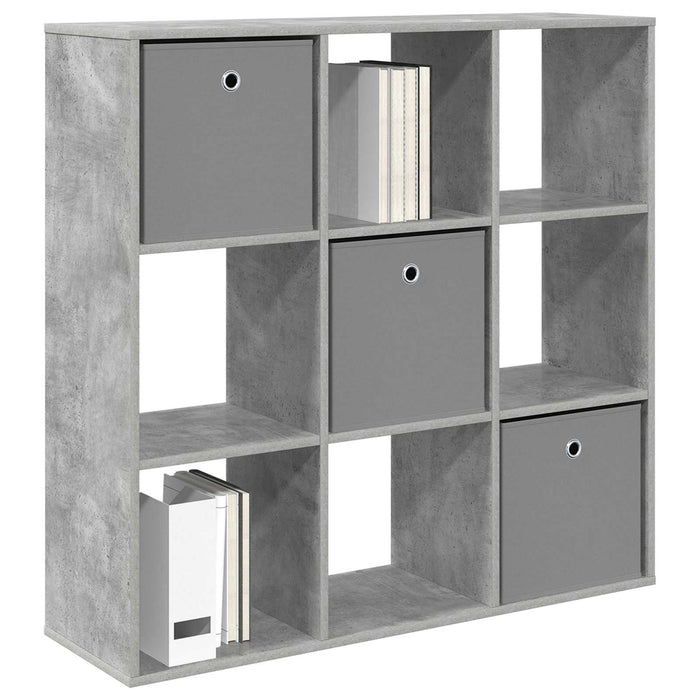 Bufet cu sertar Gri din beton 102 x 31 x 99,5 cm - WALTI WALTI