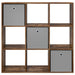 Bufet cu sertar Stejar fumuriu 102 x 31 x 99,5 cm - WALTI WALTI