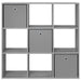 Bufet cu sertar Gri Sonoma 102 x 31 x 99,5 cm - WALTI WALTI
