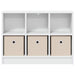 Bufet cu sertar Alb 73,5 x 22,5 x 53,5 cm - WALTI WALTI
