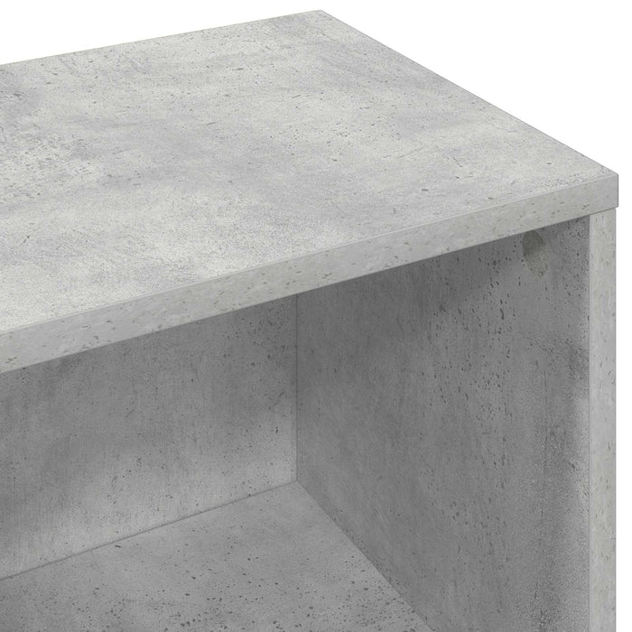 Bufet cu sertar Gri din beton 73,5 x 22,5 x 53,5 cm - WALTI WALTI
