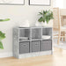 Bufet cu sertar Gri din beton 73,5 x 22,5 x 53,5 cm - WALTI WALTI