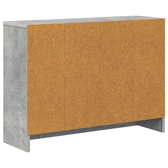 Bufet cu sertar Gri din beton 73,5 x 22,5 x 53,5 cm - WALTI WALTI