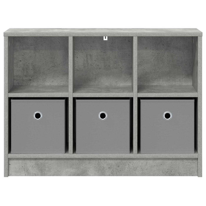 Bufet cu sertar Gri din beton 73,5 x 22,5 x 53,5 cm - WALTI WALTI