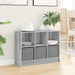 Bufet cu sertar Gri Sonoma 73,5 x 22,5 x 53,5 cm - WALTI WALTI