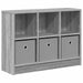 Bufet cu sertar Gri Sonoma 73,5 x 22,5 x 53,5 cm - WALTI WALTI
