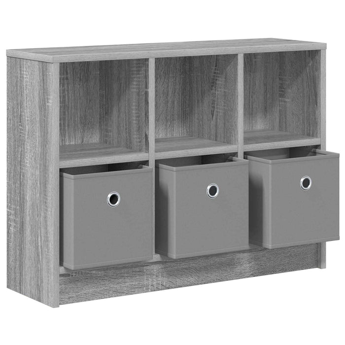 Bufet cu sertar Gri Sonoma 73,5 x 22,5 x 53,5 cm - WALTI WALTI