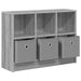 Bufet cu sertar Gri Sonoma 73,5 x 22,5 x 53,5 cm - WALTI WALTI