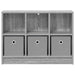 Bufet cu sertar Gri Sonoma 73,5 x 22,5 x 53,5 cm - WALTI WALTI