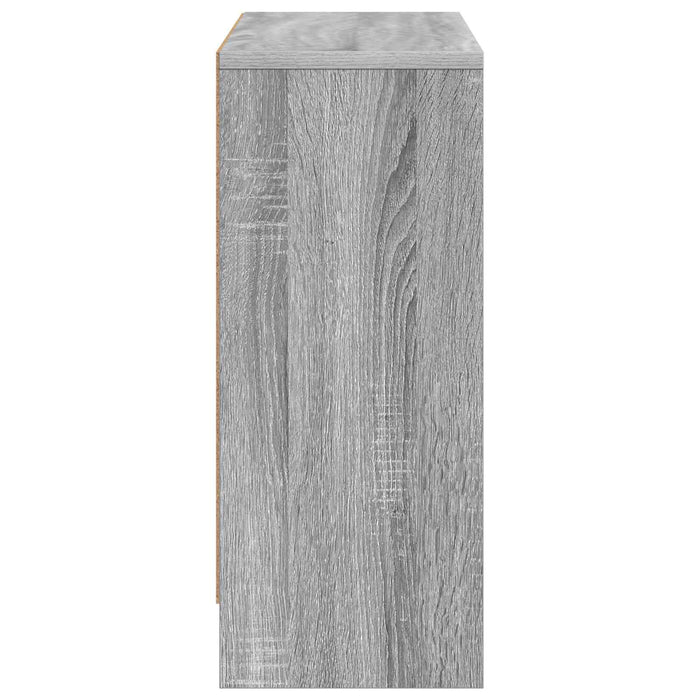 Bufet cu sertar Gri Sonoma 73,5 x 22,5 x 53,5 cm - WALTI WALTI