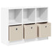Bufet cu sertar Alb 88,5 x 27,5 x 63,5 cm - WALTI WALTI