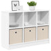 Bufet cu sertar Alb 88,5 x 27,5 x 63,5 cm - WALTI WALTI