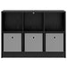 Bufet cu sertar Stejar Negru 88,5 x 27,5 x 63,5 cm - WALTI WALTI