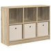 Bufet cu sertar Stejar Sonoma 88,5 x 27,5 x 63,5 cm - WALTI WALTI