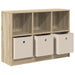 Bufet cu sertar Stejar Sonoma 88,5 x 27,5 x 63,5 cm - WALTI WALTI