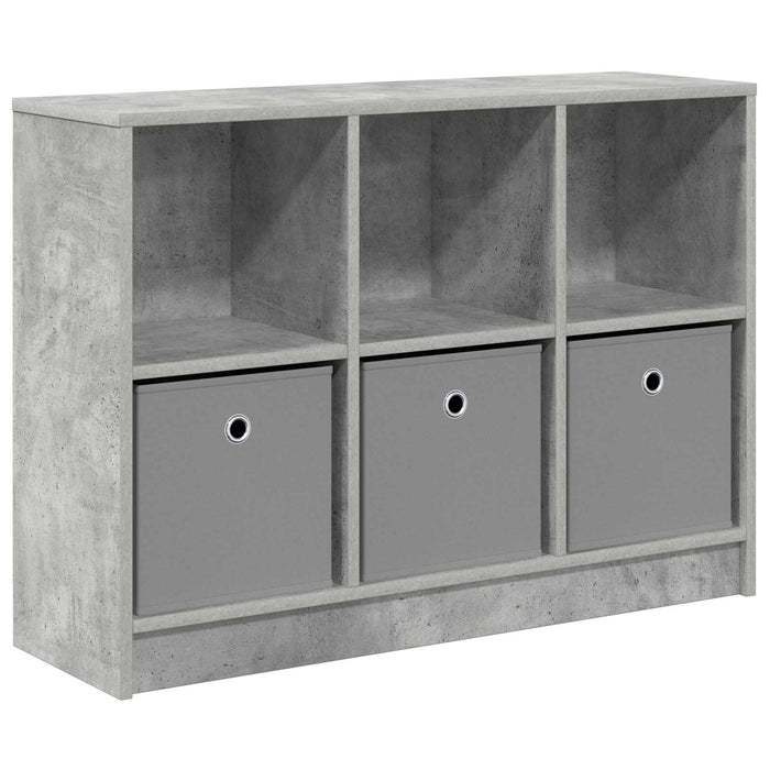 Bufet cu sertar Gri din beton 88,5 x 27,5 x 63,5 cm - WALTI WALTI