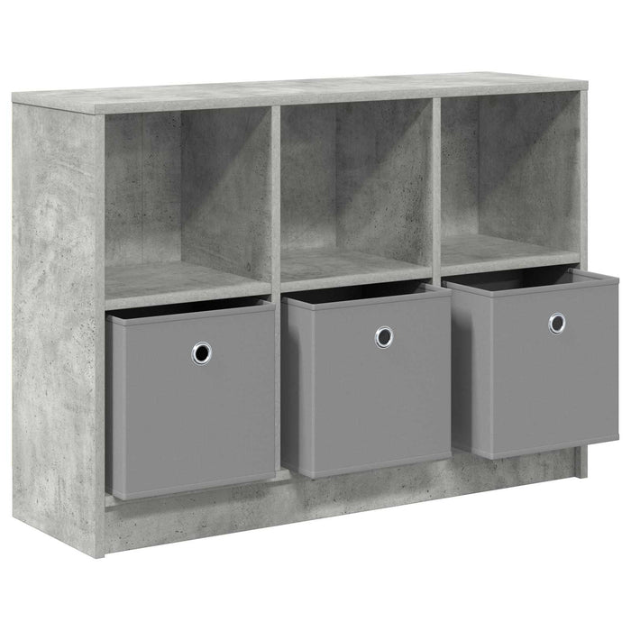 Bufet cu sertar Gri din beton 88,5 x 27,5 x 63,5 cm - WALTI WALTI