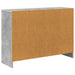 Bufet cu sertar Gri din beton 88,5 x 27,5 x 63,5 cm - WALTI WALTI