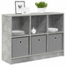 Bufet cu sertar Gri din beton 88,5 x 27,5 x 63,5 cm - WALTI WALTI