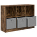 Bufet cu sertar Stejar fumuriu 88,5 x 27,5 x 63,5 cm - WALTI WALTI