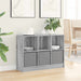 Bufet cu sertar Gri Sonoma 88,5 x 27,5 x 63,5 cm - WALTI WALTI