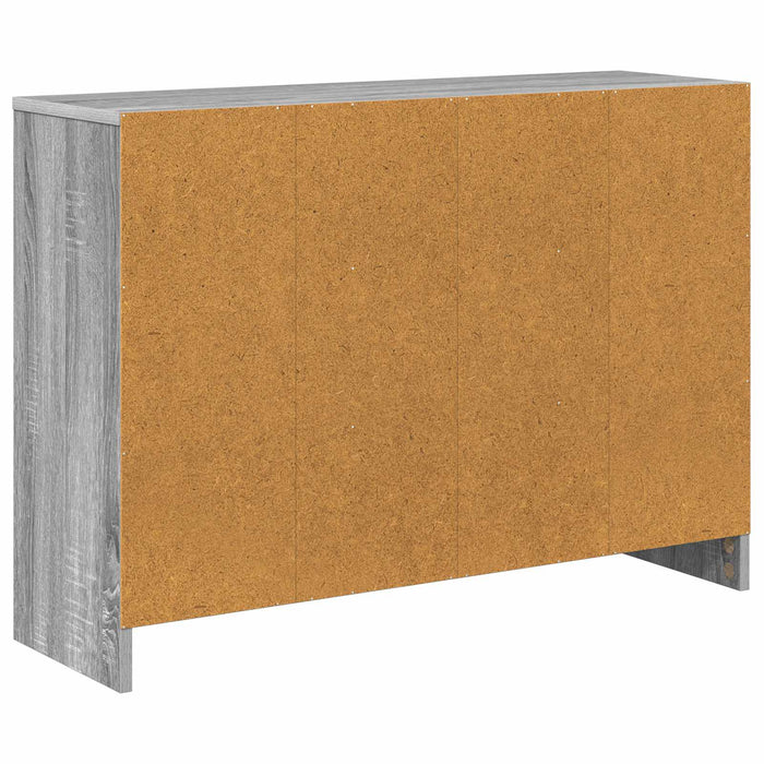 Bufet cu sertar Gri Sonoma 88,5 x 27,5 x 63,5 cm - WALTI WALTI