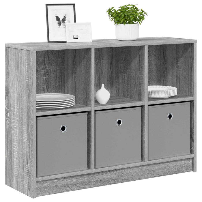 Bufet cu sertar Gri Sonoma 88,5 x 27,5 x 63,5 cm - WALTI WALTI