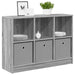 Bufet cu sertar Gri Sonoma 88,5 x 27,5 x 63,5 cm - WALTI WALTI