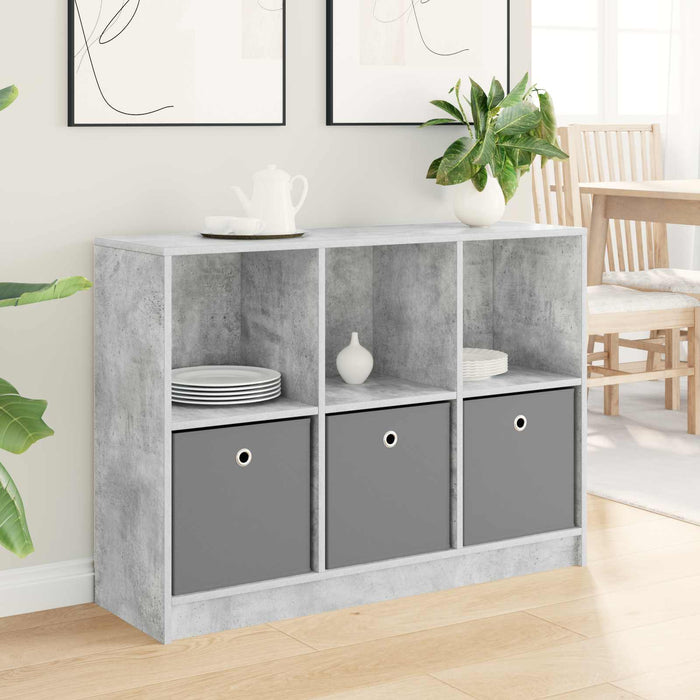 Bufet cu sertar Gri din beton 102 x 32 x 73,5 cm - WALTI WALTI