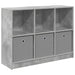 Bufet cu sertar Gri din beton 102 x 32 x 73,5 cm - WALTI WALTI