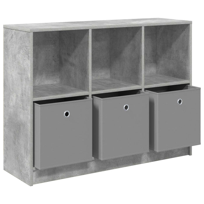 Bufet cu sertar Gri din beton 102 x 32 x 73,5 cm - WALTI WALTI