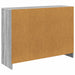 Bufet cu sertar Gri Sonoma 102 x 32 x 73,5 cm - WALTI WALTI