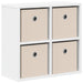 Bufet cu sertar Alb 49,5 x 22 x 47 cm - WALTI WALTI