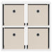 Bufet cu sertar Alb 49,5 x 22 x 47 cm - WALTI WALTI