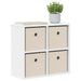 Bufet cu sertar Alb 49,5 x 22 x 47 cm - WALTI WALTI