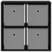 Bufet cu sertar Stejar Negru 49,5 x 22 x 47 cm - WALTI WALTI