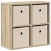 Bufet cu sertar Stejar Sonoma 49,5 x 22 x 47 cm - WALTI WALTI
