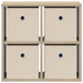 Bufet cu sertar Stejar Sonoma 49,5 x 22 x 47 cm - WALTI WALTI