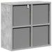 Bufet cu sertar Gri din beton 49,5 x 22 x 47 cm - WALTI WALTI