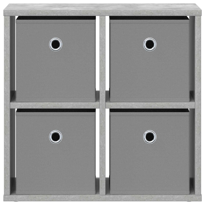 Bufet cu sertar Gri din beton 49,5 x 22 x 47 cm - WALTI WALTI