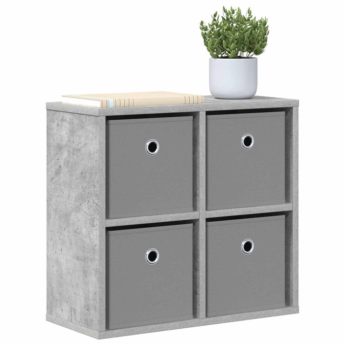 Bufet cu sertar Gri din beton 49,5 x 22 x 47 cm - WALTI WALTI